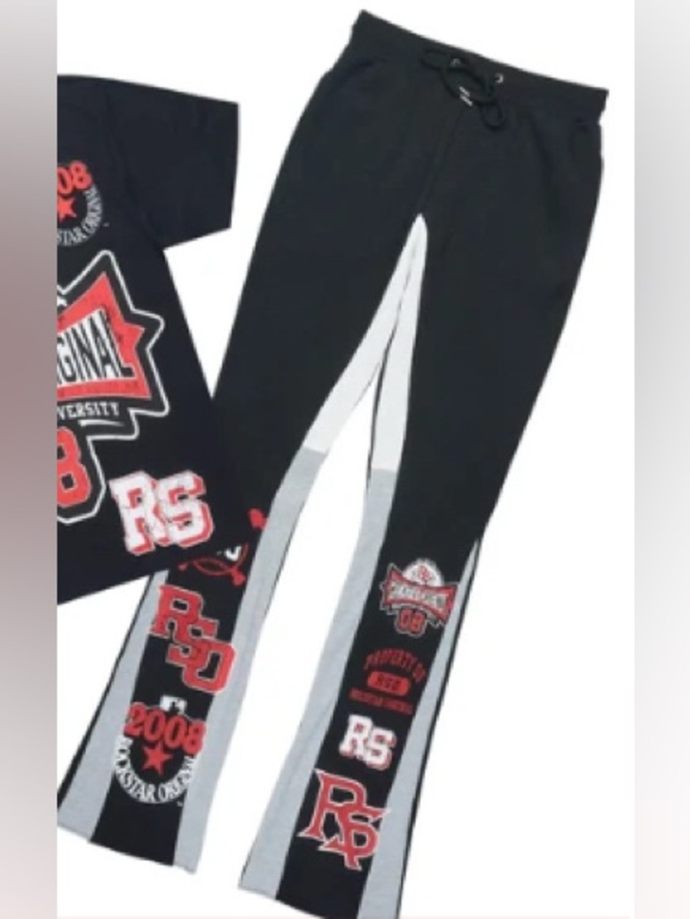 MAVRIX BLACK SWEATPANTS - ONLY THE SWEATPANTS